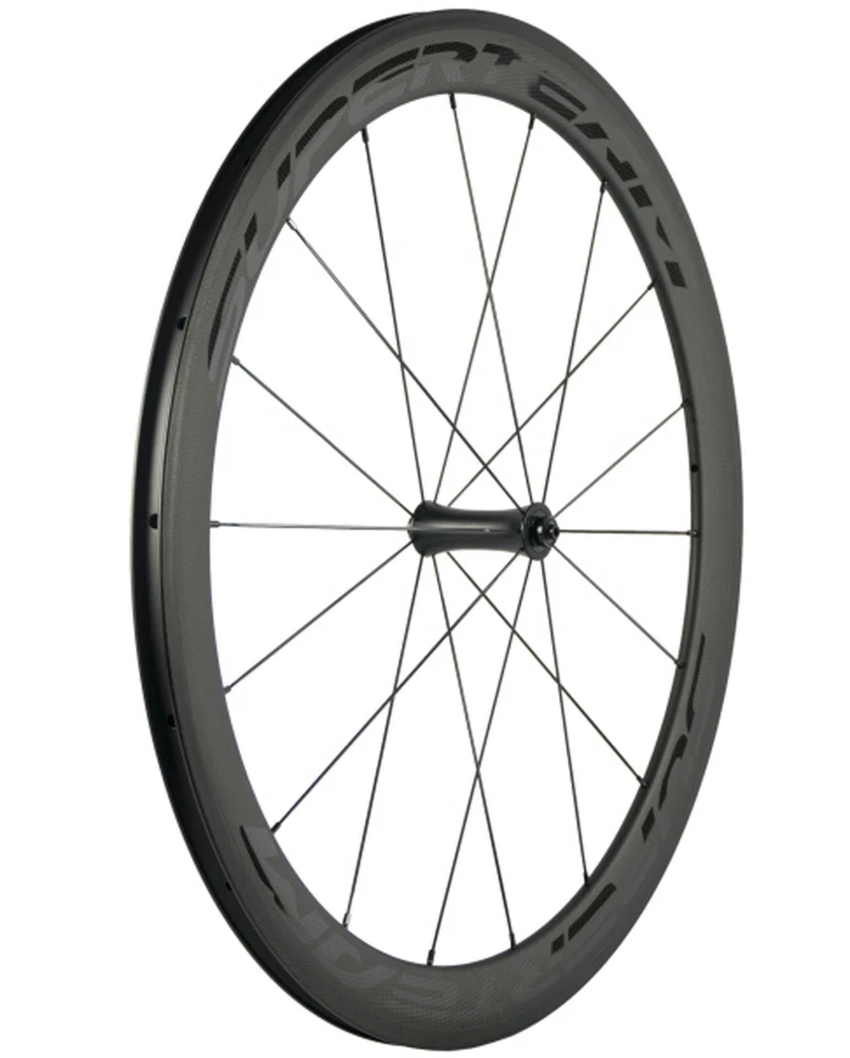 50mm Vollcarbon Laufradsatz Rennrad Drahtreifen Carbon Laufradsatz Laufrader R7 - Bild 3 von 4