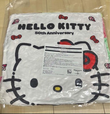 Hello Kitty 50th Anniversary Sanrio Fluffy Cushion Baskin Robbins 31 NEW 2024