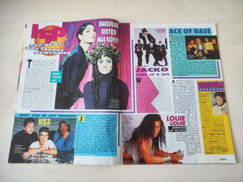 Vintage Poland magazine POPCORN #3 - 1993 Whitney Houston - Picture 8 of 19