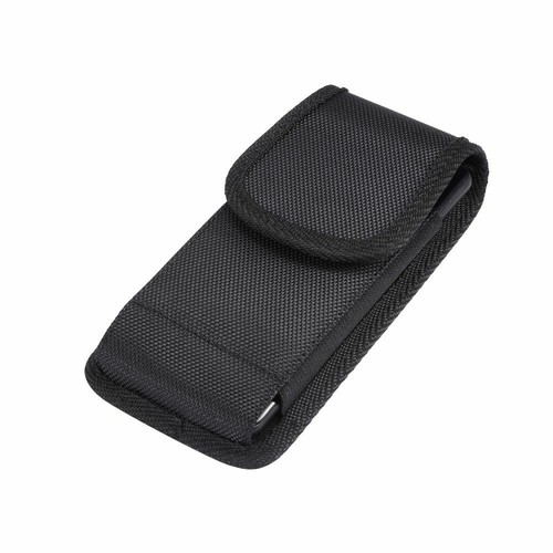 for LG Tribute Royal (2019) Belt Case Cover Vertical Leather & Nylon - Picture 2 of 6