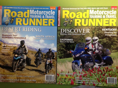 4 Magazine lot. Road Runner Motorcycle Touring and Travel 2014 - Picture 3 of 3
