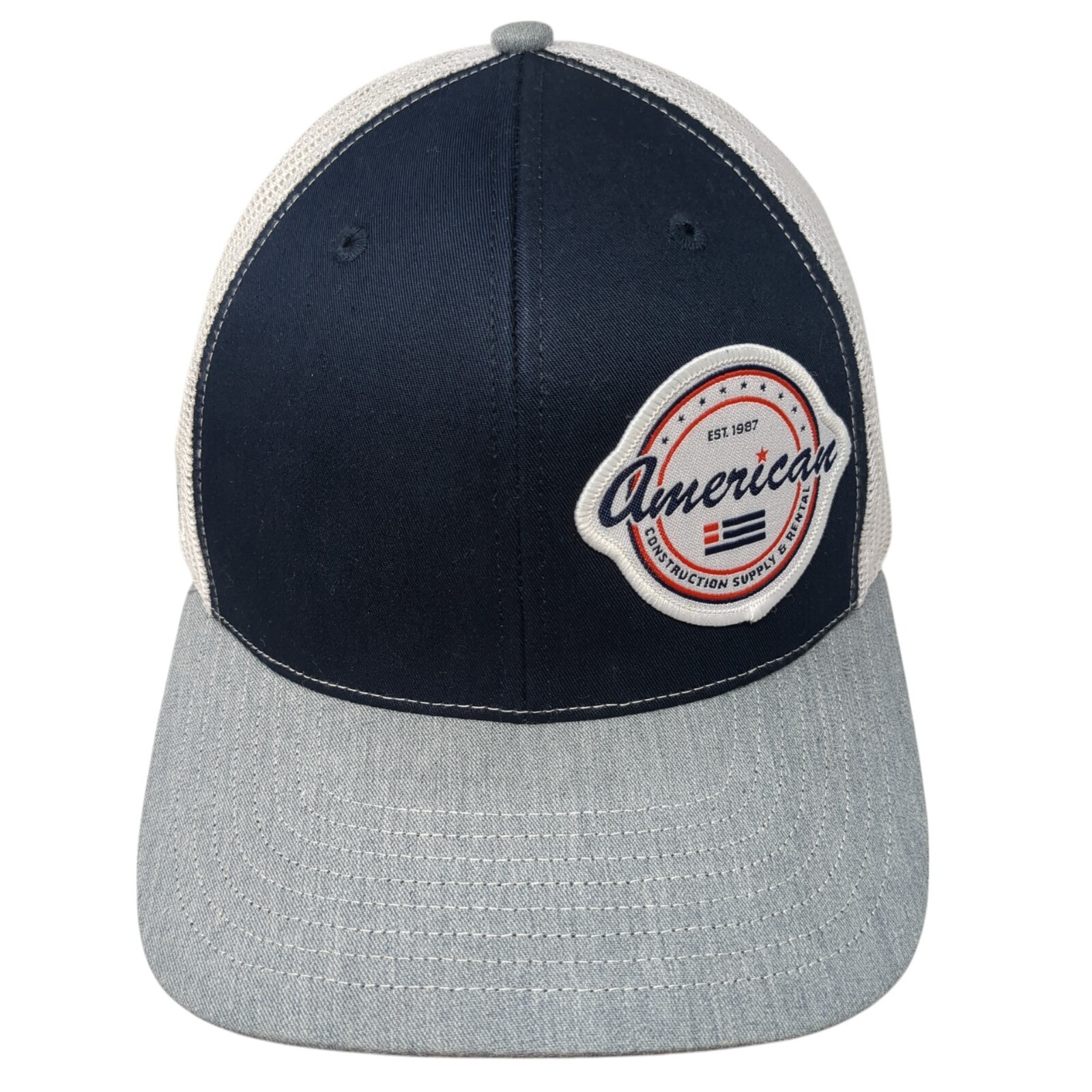 American Construction Supply Snapback Trucker Hat… - image 1