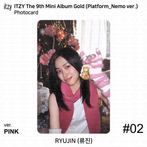 ITZY 9th Mini Album Gold Platform Nemo ver Photocard Poster QR YEJI RYUJIN KPOP - Picture 51 of 107