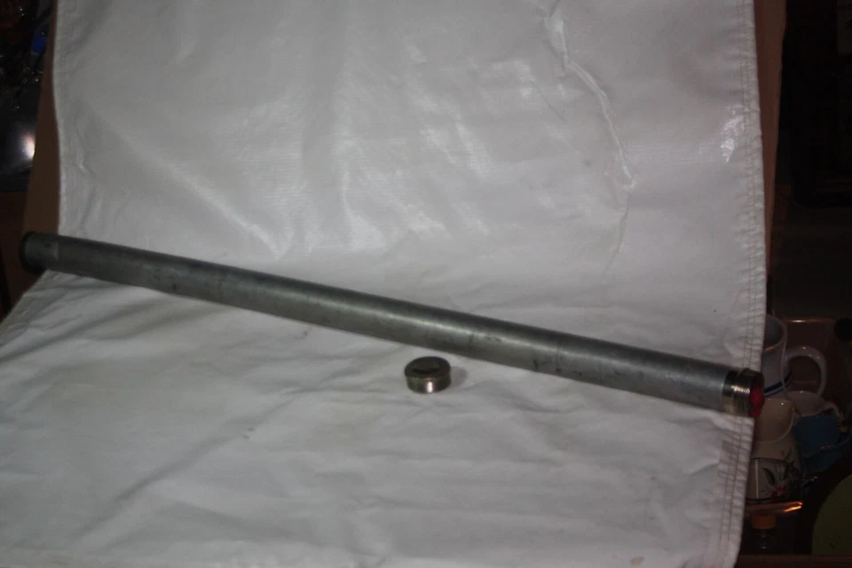 Caña de bambú Shakespeare #1367 vintage de 1920 8 1/2' pies con estuche punta extra Foto 2 de 4