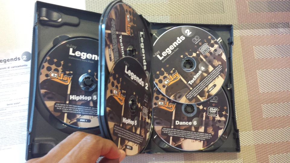 eJay Legends 2 (HipHop 5, Techno 4, Dance 6) Windows Vista / XP / 7 - EUC! AXL - Image 3 of 3