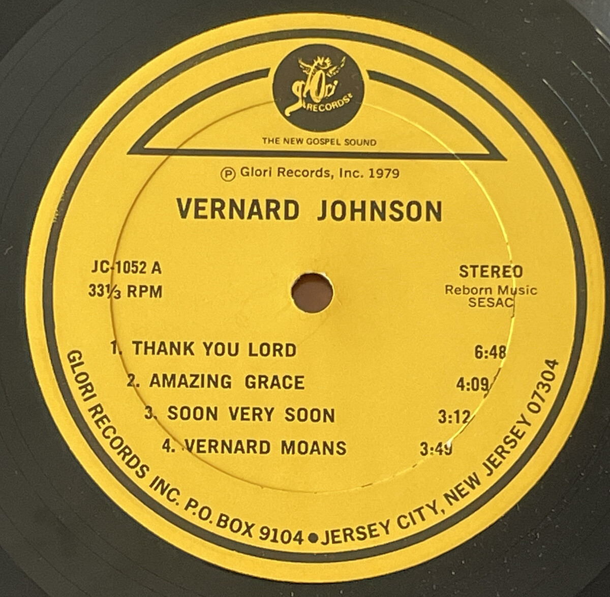 Vernard Johnson Live LPGlori Records JC1052 eBay
