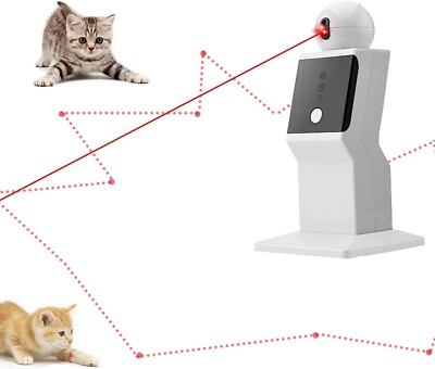 #ad Automatic Cat Toy Cat Laser Toy Automatic Interactive Cat Toys for Indoor Cats $32.99