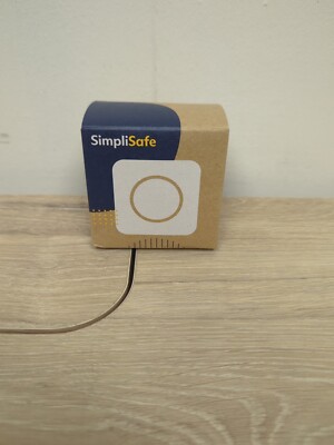 SimpliSafe Smart Indoor Motion Sensor Battery Powered White Second Generation