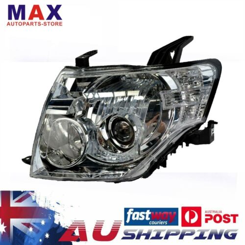LH&RH Pair Front lamps For Mitsubishi Pajero NS NT NW 2006-2015 Manual Headlight - Picture 4 of 5