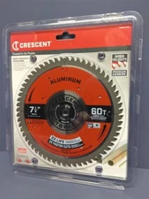 Crescent 7-1/4" x 60-Tooth Medium Aluminum Circular Saw Blade CSBAM-760
