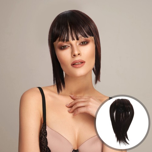 Perücke Haarteil Damen Nahtlose Clip-in-Haarverlängerungen Frauen Hair Toper