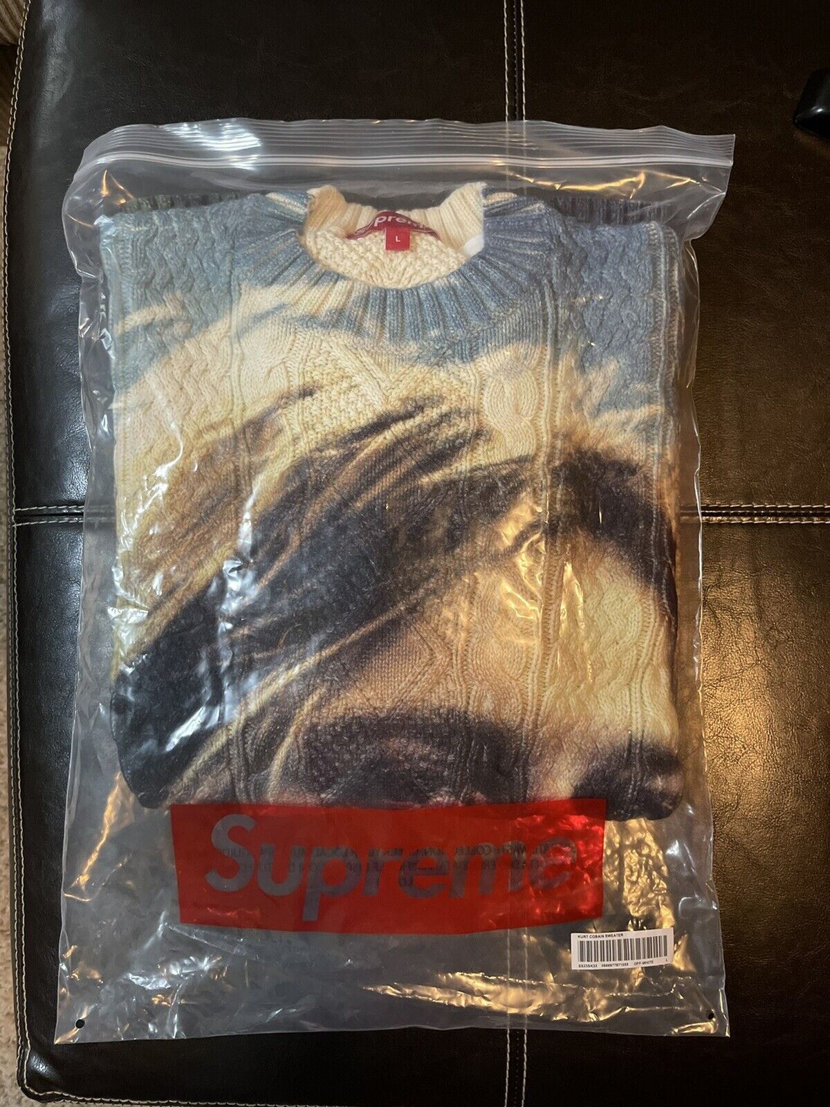 Supreme Kurt Cobain Sweater Size Large SS23. Order Confirmed