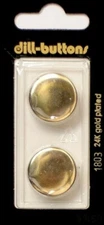 Dill Buttons ~ (1803) - 3/4" - 2 ct OLD STOCK