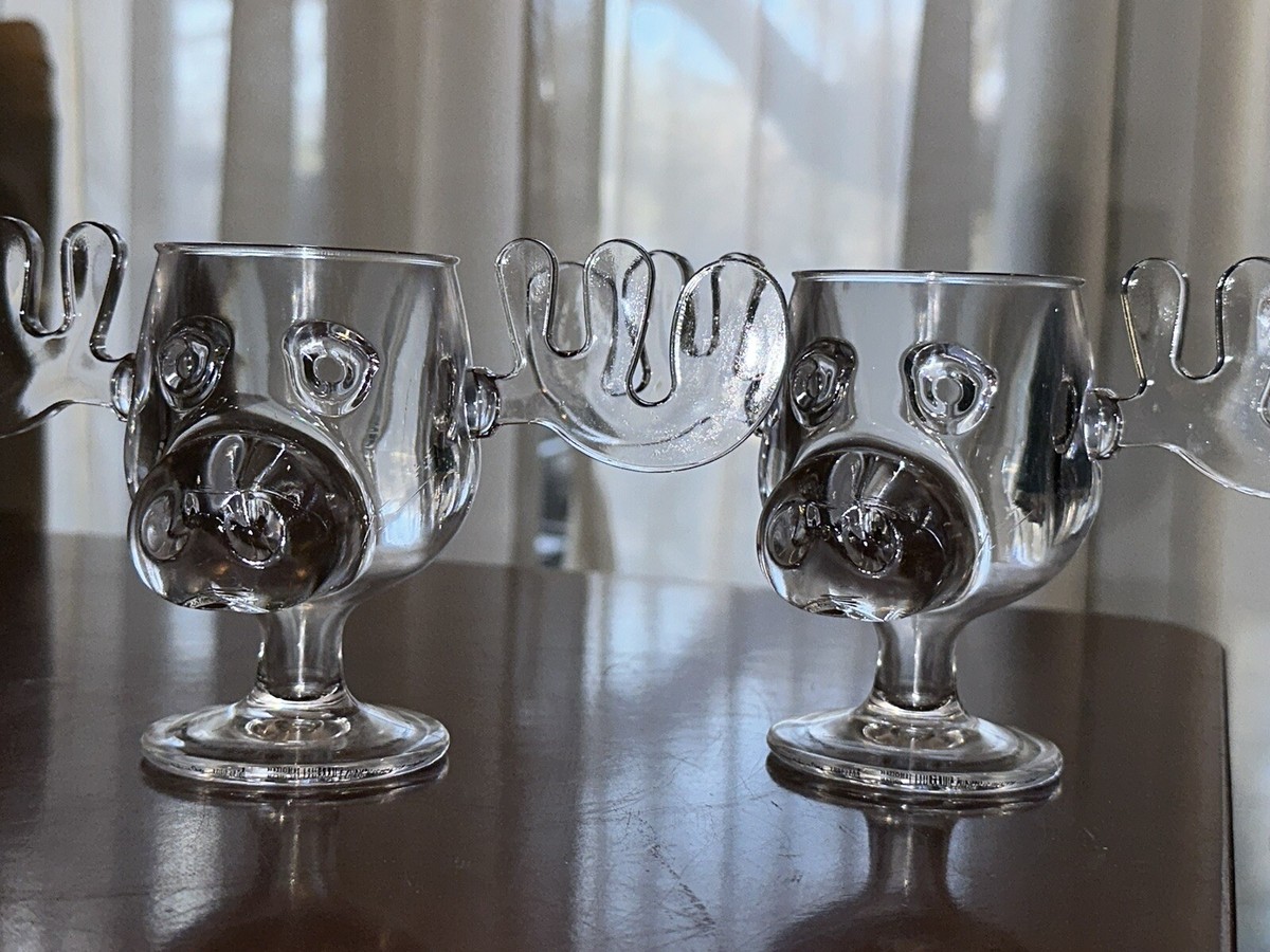 Spoontiques National Lampoon's Christmas Vacation Acrylic Moose Cup - Griswold Moose Mug (5oz) | Holiday Novelty Glass