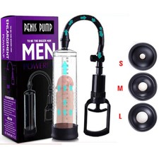 Vacuum Penis Pump for Beginners Male Penis Erection Enlargement Enhancment ED US