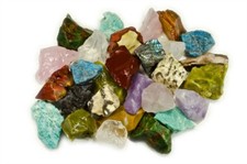 3 lbs of Hand Bagged 17 Stone Types Madagascar Mix - Tumbling Rough, Crafts
