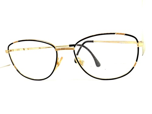 Luxottica montatura per occhiali da vista donna metallo anni 90 vintage  italia | eBay