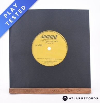 Unknown Artist - Top Pops   Six Hits (Volume 7) - 7'' EP Vinyl Record - VG+