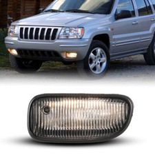 Fog Light Driver Side For 1999-2003 Jeep Grand Cherokee Front Clear Bumper Lamp