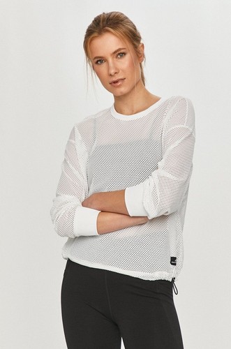 DKNY Womens SPORT Mesh Pullover Top 