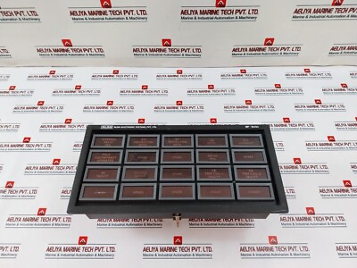 ALAN ELECTRONIC MP-02/19 Alarm Annunciator MP-Series 88-285 VAC/DC