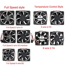 12V Fan Case Full Speed/Temperature Contro Cooling Industrial Ant Miner Fan