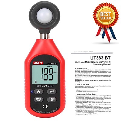 UNI-T UT383BT Digital Bluetooth LuxmeterMini Light Meter Handheld - Foto 4