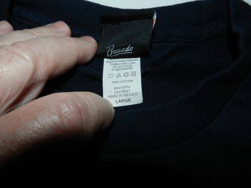 Harley Davidson Motorcycles KALISPELL MT. dual Black T Shirt Men's L Preowned - 第 5/7 張圖片