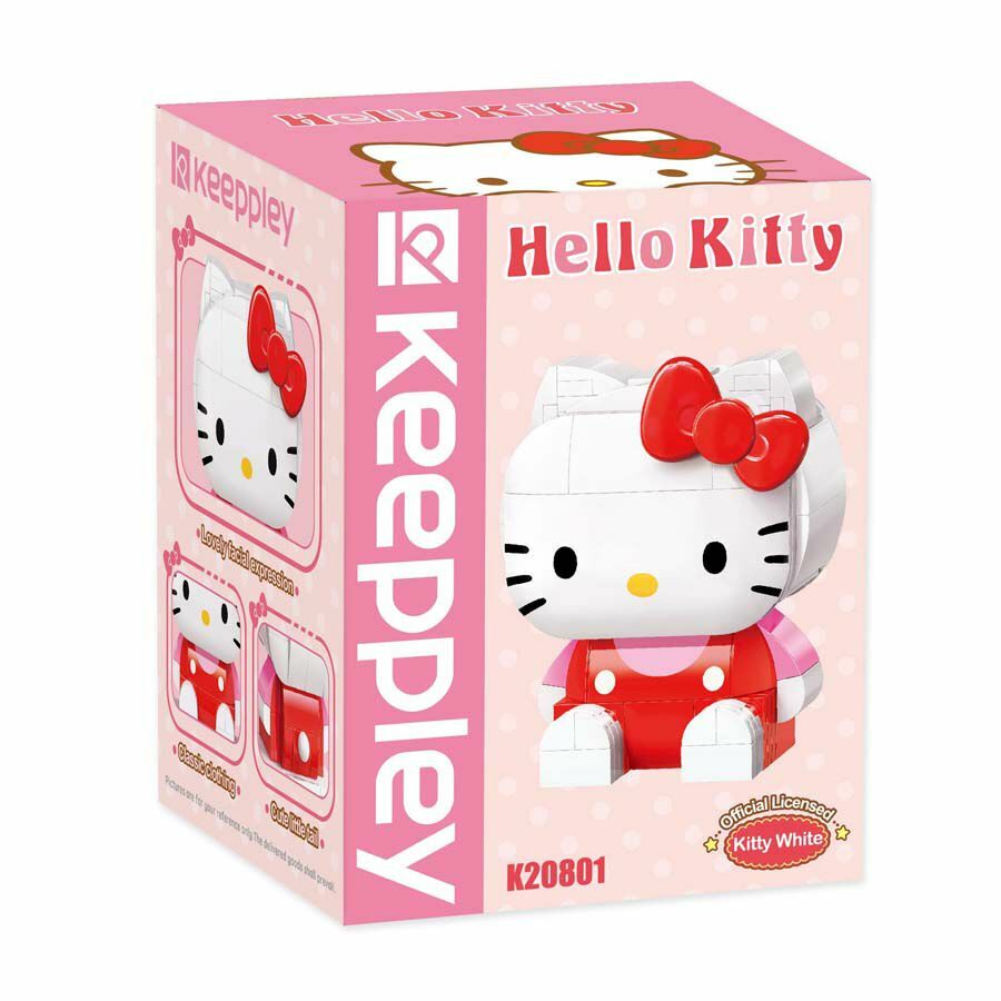 Authentic Sanrio Qman Keeppley Kuppy Building Blocks Hello