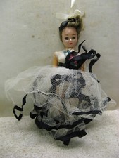 Carlson Vintage 7” 1970s White Female Designer Doll