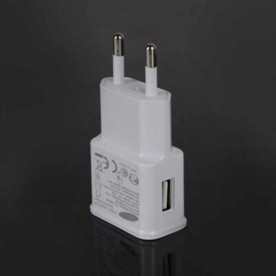 2A USB Ladegerät Adapter Netzteil Netzstecker für Samsung für iPhone Weiß CE