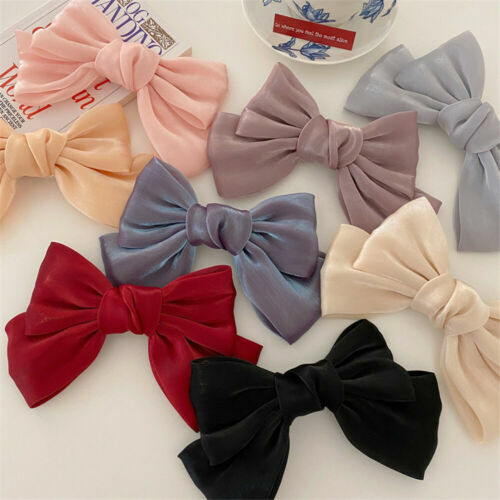 NEW Anthropologie Sample 3D Floral Tulle Hair Bow Clip Paris French Barrette 3D Floral Barrettes, Set of 2 | Anthropologie main image 4