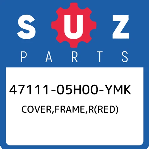 COVER, FRAME RH (RED) | E28