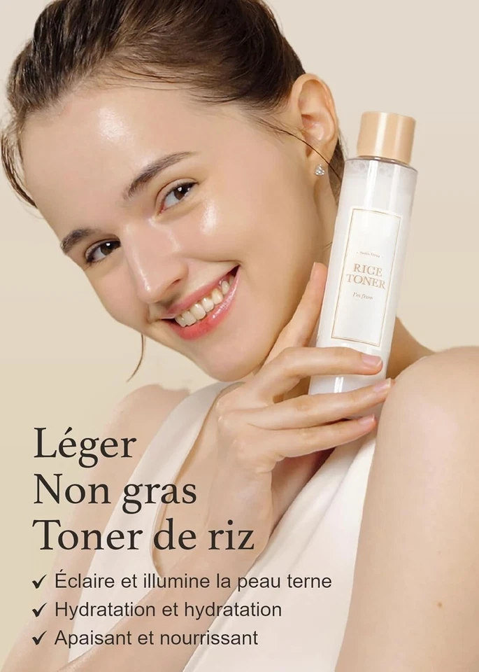I'm from Tonique au riz, 77,78% d'extrait de riz de Corée, Toner - Photo 4/4