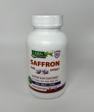 Saffron Supplement 88.5mg for Mood, Energy  Eye Health Vegan 90 Cap. Exp 5/28