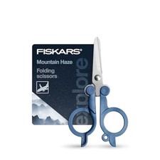 Fiskars Folding Travel Scissors TsaCompliant And Portable Stainless Steel Blad