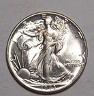 1943-P WALKING LIBERTY HALF DOLLAR  Well Struck  Choice BU  #12C406