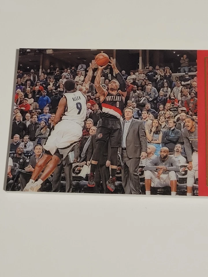 2015–16 Panini Preferred — буклет Stat Line Дамиан Лиллард /149 Trailblazers - Изображение 3 из 4