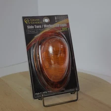 Grand General Side Turn/Marker LED Light #76370 Amber w/Chrome for Model F