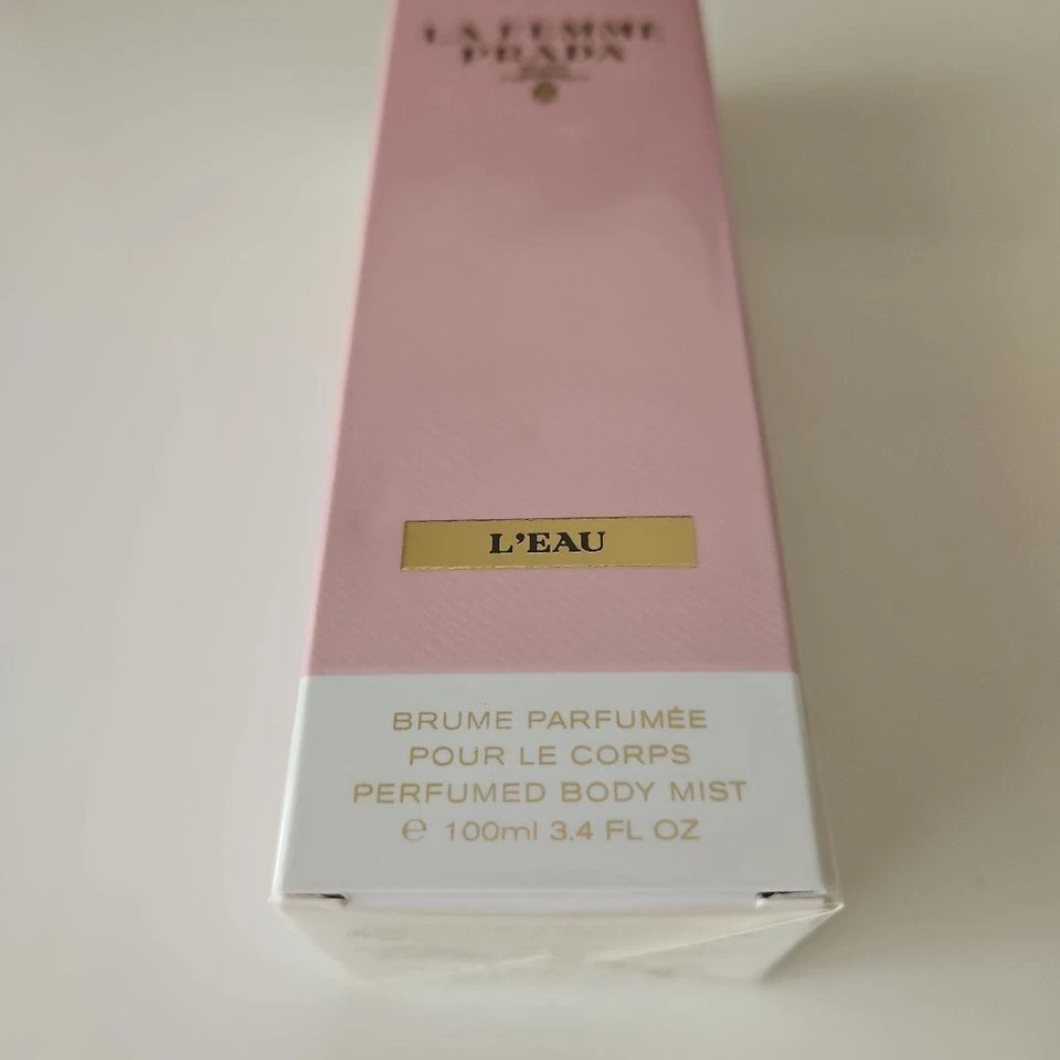 Bruma corporal perfumada Prada La Femme edición limitada 100 ml/3,4 oz sellada regalo raro Foto 4 de 4