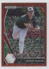 2021 Panini Prizm Draft Picks Red Donut Circle 77/99 Shane Panzini #PDP108 0s55