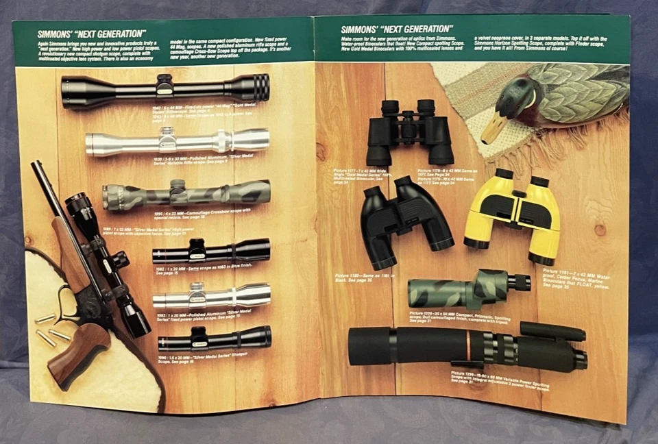 Simmons Outdoor Corporation 1988 catalog - Image 4 of 4