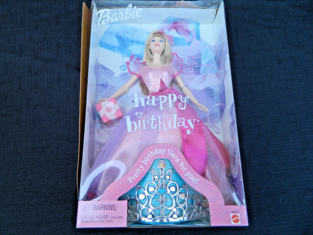 Happy Birthday Barbie Barbie Dolls & Doll Playsets Special Edition