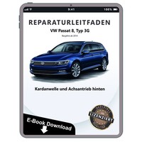 VW Passat 8 3G 14-19 Kardanwelle Achsantrieb Hinten Werkstatthandbuch PDF Datei