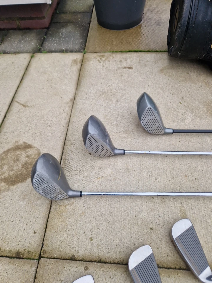 Full Set R/H Prosimmon Pro Gold Golf Clubs & Bag Excellent Starter Set See Desc - Image 4 of 4