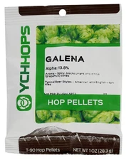 Galena Hop Pellets 1 oz for Home Brew Beer Making