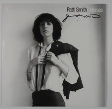 Patti Smith Group JSA Signed Autograph Album Record Vinyl Horses
