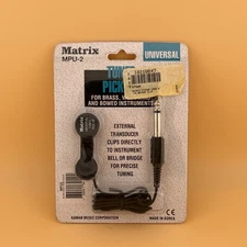 Matrix MPU-2 Universal Tuner Pick-up for Bowed, Brass, and Woodwind Instruments