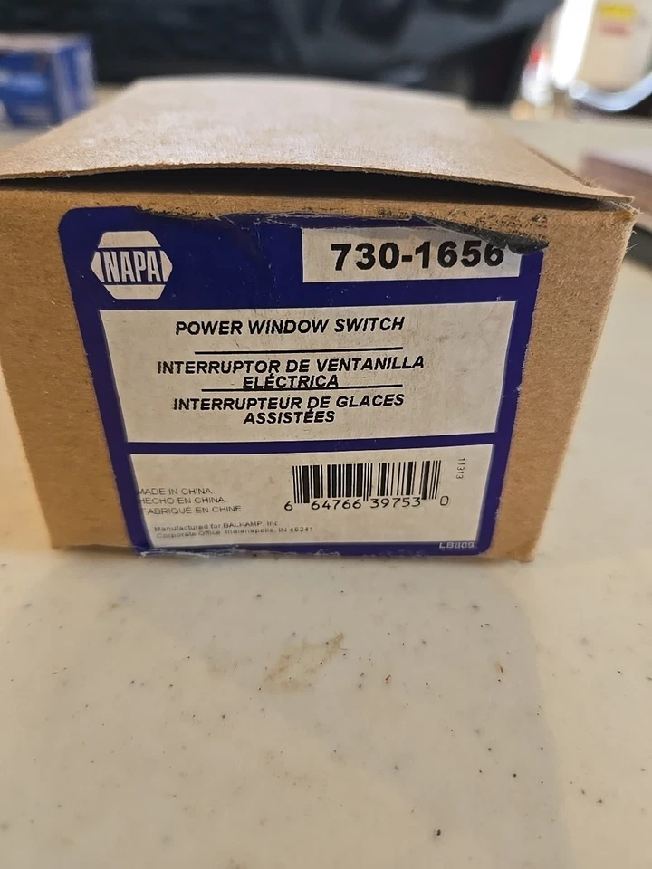 NAPA SOLUTIONS 730-1656 Power Window Switch NEW - Image 2 of 4
