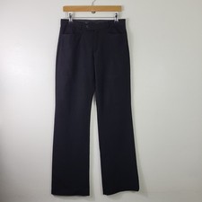 Joseph Womens Black Trousers Size M W30 L35 Smart Tailored Stretch Viscose Cotto